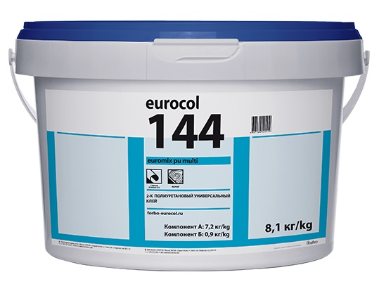 144 Euromix PU Multi 2К ПУ клей - 8,1кг